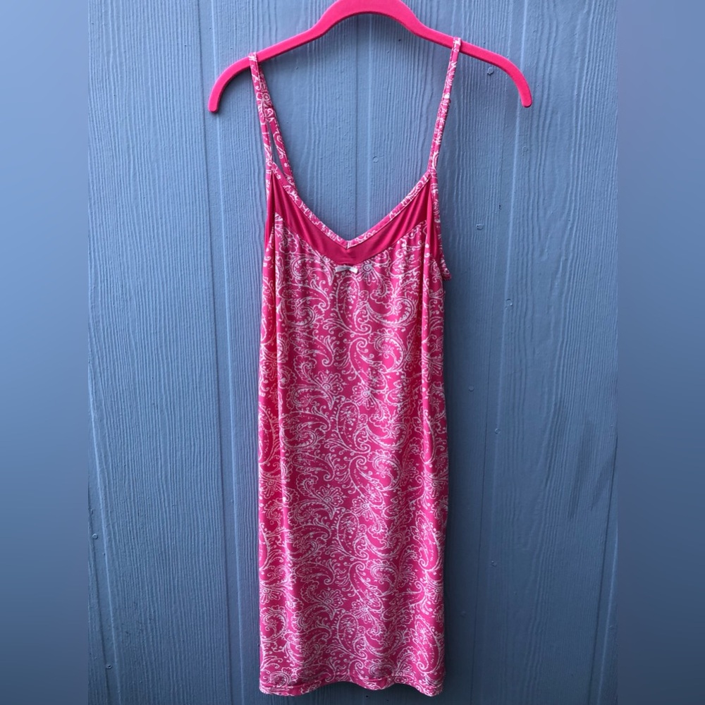 Marilyn Monroe Pink Paisley Short Night Gown